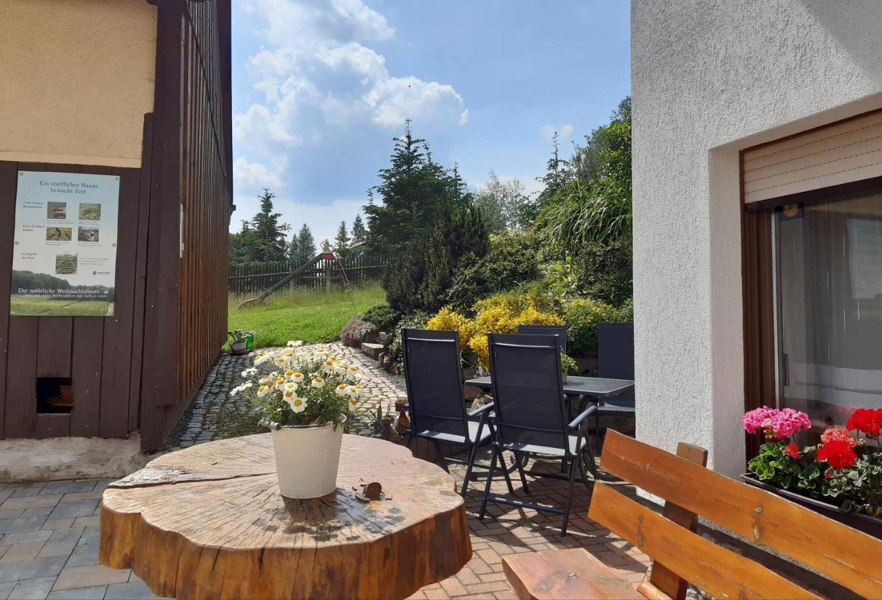 Ferienwohnung Reissmann Heinsdorfergrund Exterior foto